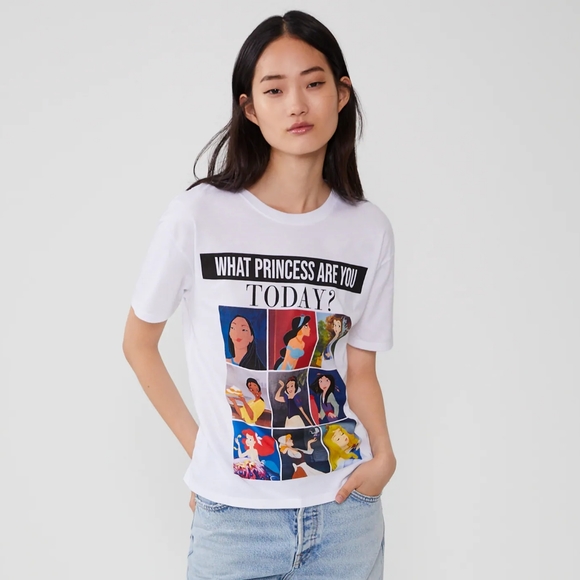 zara disney princess shirt